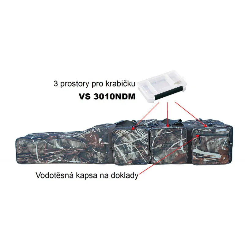 obal na pruty suretti camo